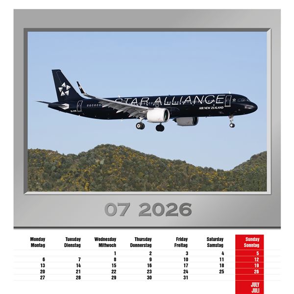 Kalendář Airplanes 2026