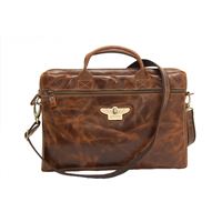 ANTONIO Leather briefcase for documents ROYAL CLASS