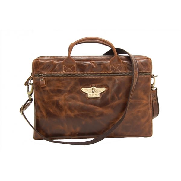 ANTONIO Leather briefcase ROYAL CLASS