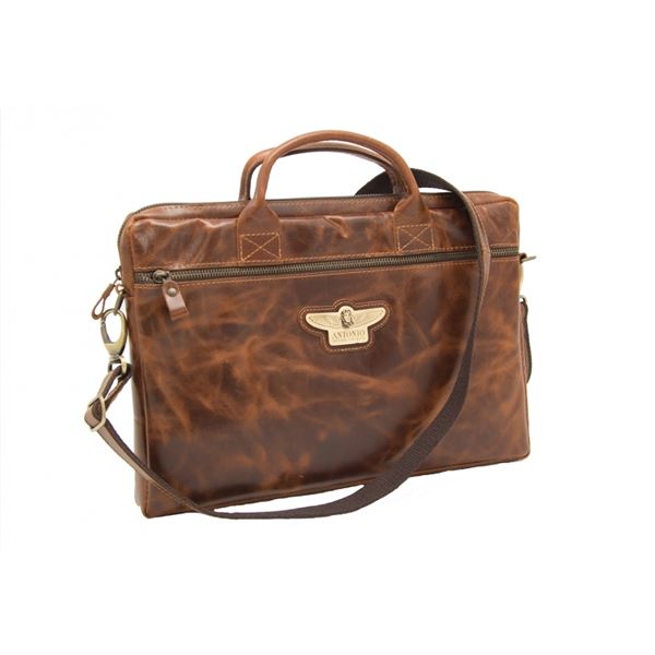 ANTONIO Leather briefcase ROYAL CLASS