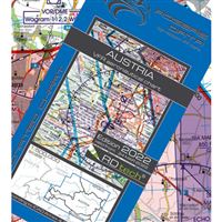 Rakousko VFR mapa 2022