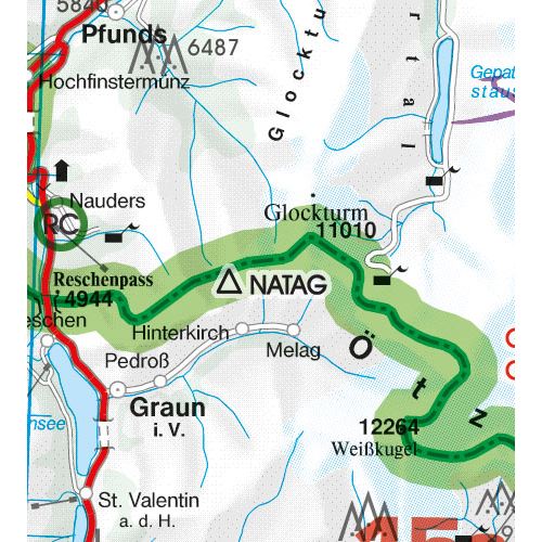 Rakousko VFR mapa 2022