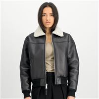 Alpha Industries Women Winter Jacket B-15 black, M Alpha Industries Women Winter Jacket B-15 black, M