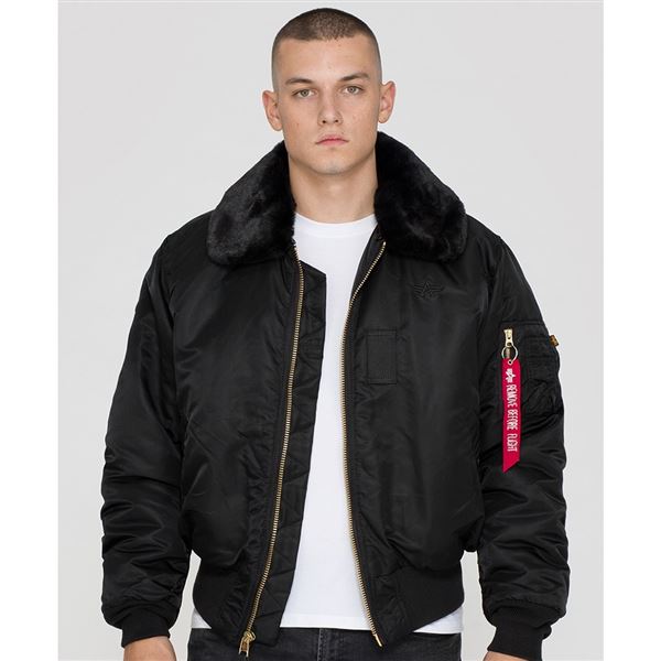Alpha Industries Jacket B15 black, XL