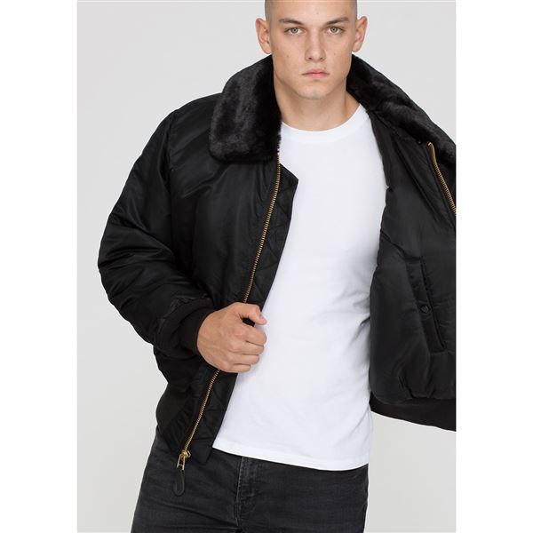 Alpha Industries Jacket B15 black, XL
