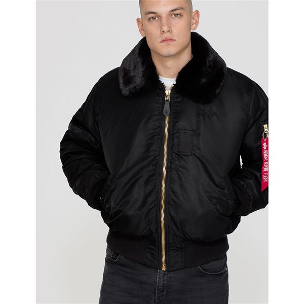 Alpha Industries Jacket B15 black, XL