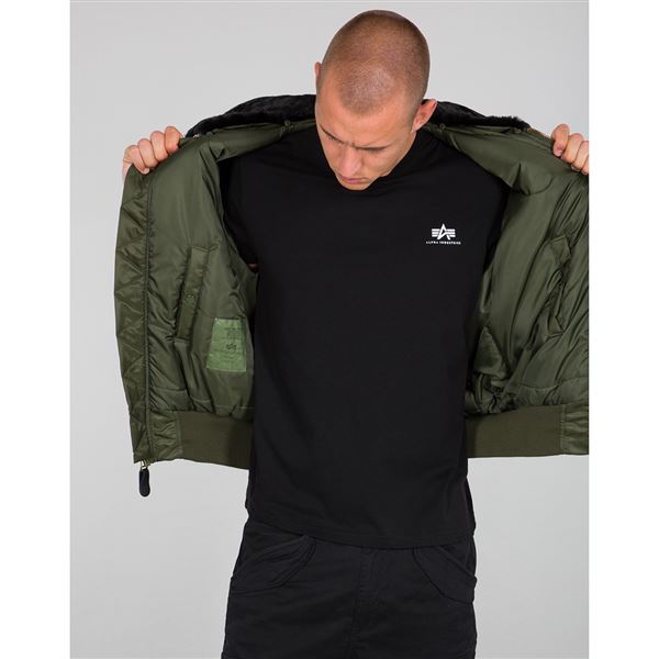 Alpha Industries Jacket B15 green, L