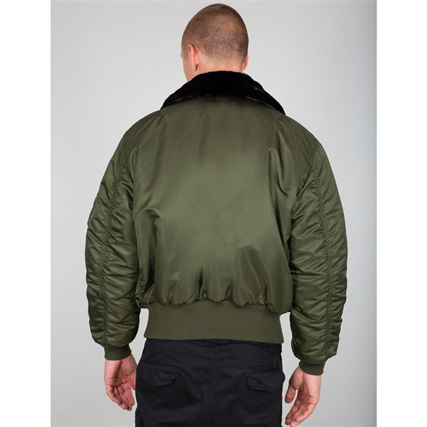 Alpha Industries Jacket B15 green, L