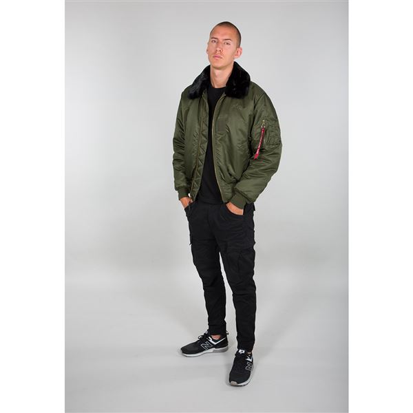 Alpha Industries Jacket B15 green, L