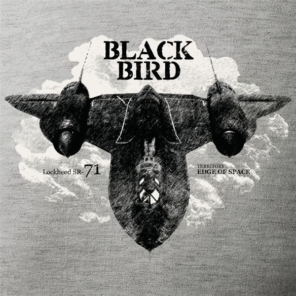 ANTONIO T-Shirt Lockheed SR-71 BLACKBIRD, M