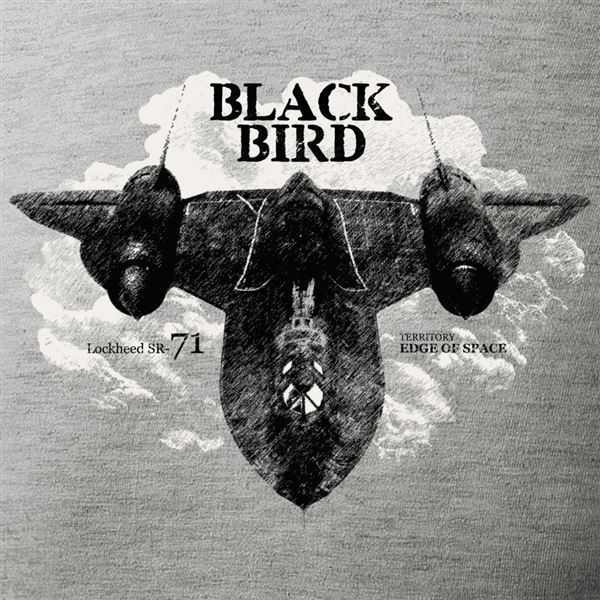 ANTONIO T-Shirt Lockheed SR-71 BLACKBIRD, XXL