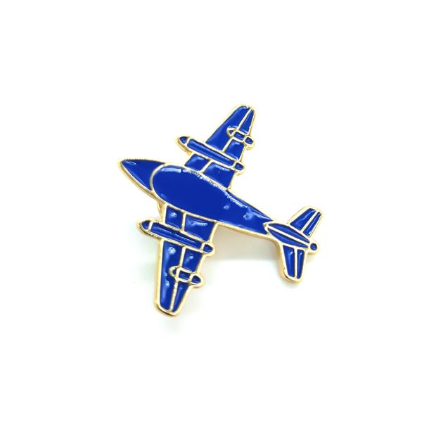 Airplane 09 Brooch Pins, blue