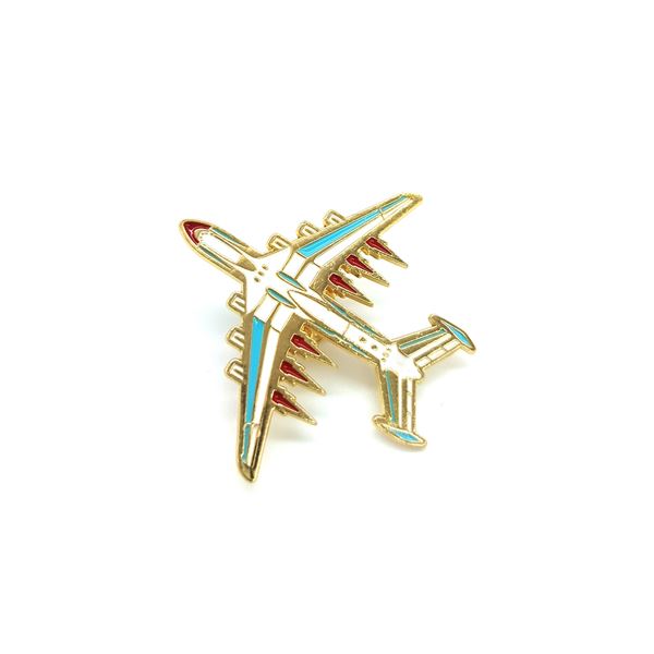 Airplane 10 Brooch Pins, Antonov