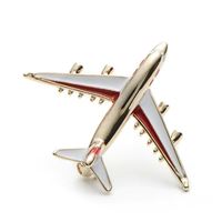 Airplane Brooch Pins, red