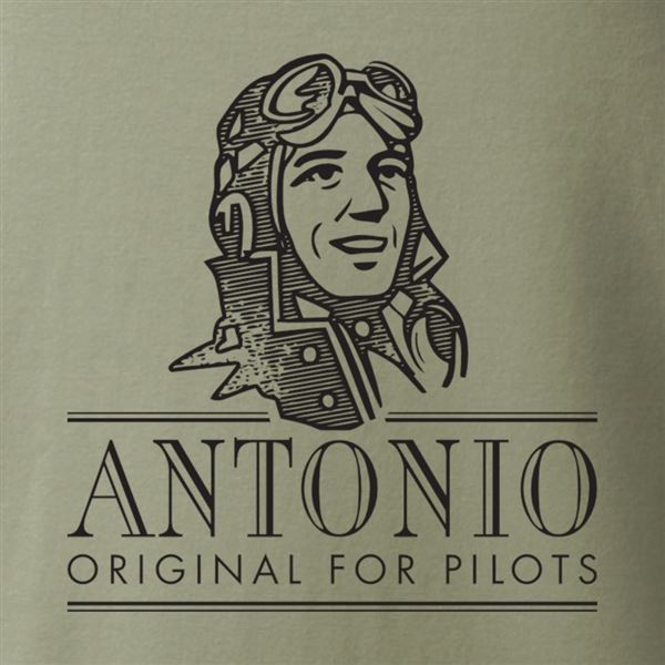 ANTONIO T-Shirt with airplane MH.1521 BROUSSARD, XL