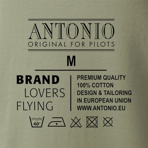 ANTONIO T-Shirt with airplane MH.1521 BROUSSARD, M