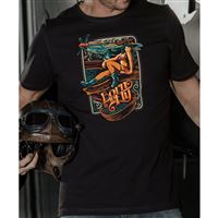 BORN TO FLY Tričko P-51 MUSTANG WILD WEST, XL
