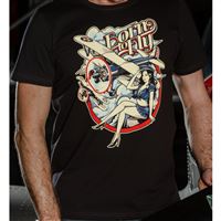 BORN TO FLY T-Shirt STEARMAN Pin-up, M