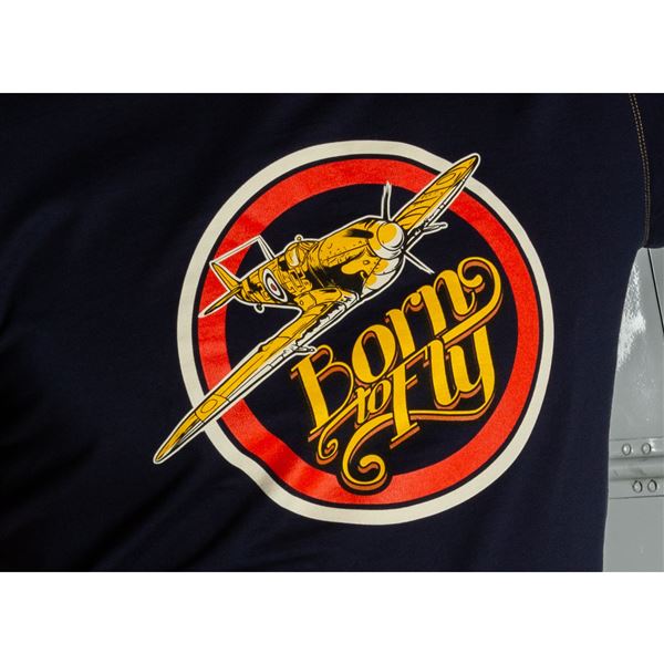 BORN TO FLY Tričko SPITFIRE, L