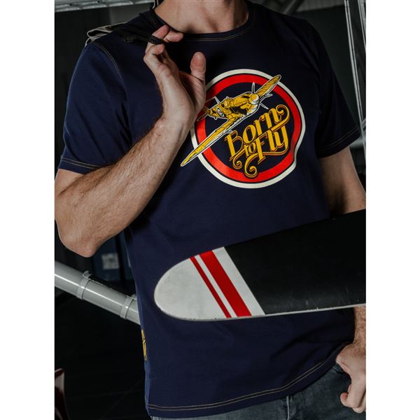 BORN TO FLY Tričko SPITFIRE, XXL