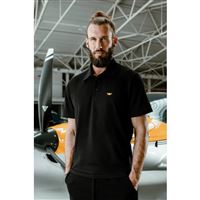 BORN TO FLY Polo tričko IDENTITY II černá, XXL
