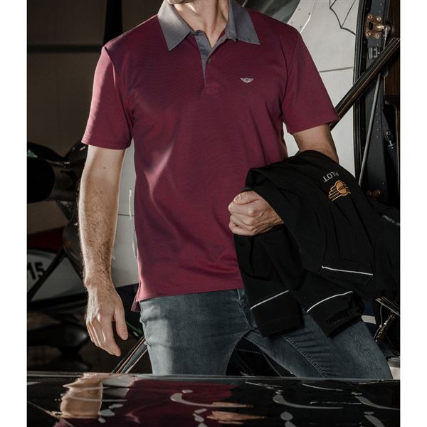 BORN TO FLY Polo tričko FÉNIX, XL