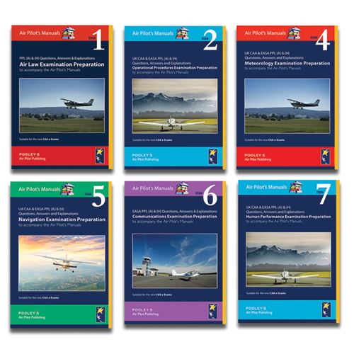 Q&A Exam CAA / PPL - Set of 6 Books