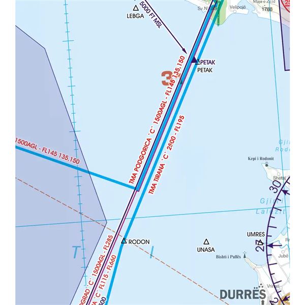 Balkans VFR ICAO Chart 2024