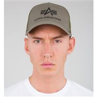 Alpha Industries Basic Trucker Cap green