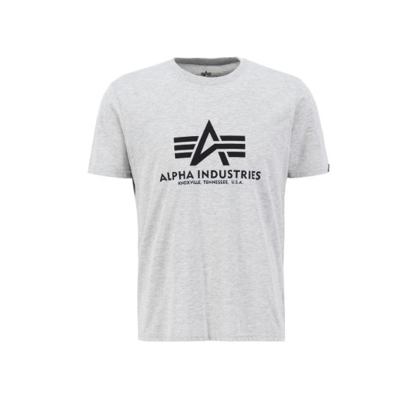 Alpha Industries Basic T-shirt grey heather, M