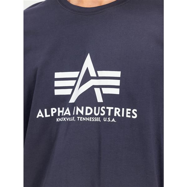Alpha Industries Tričko Basic navy, XXL