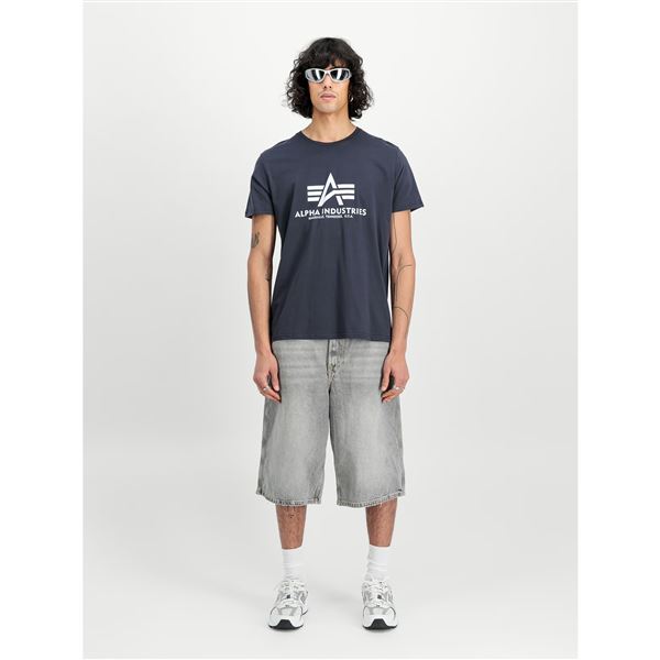 Alpha Industries Tričko Basic navy, XXL