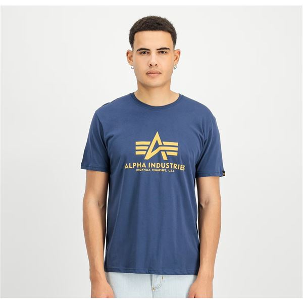 Alpha Industries Tričko Basic new navy, XL
