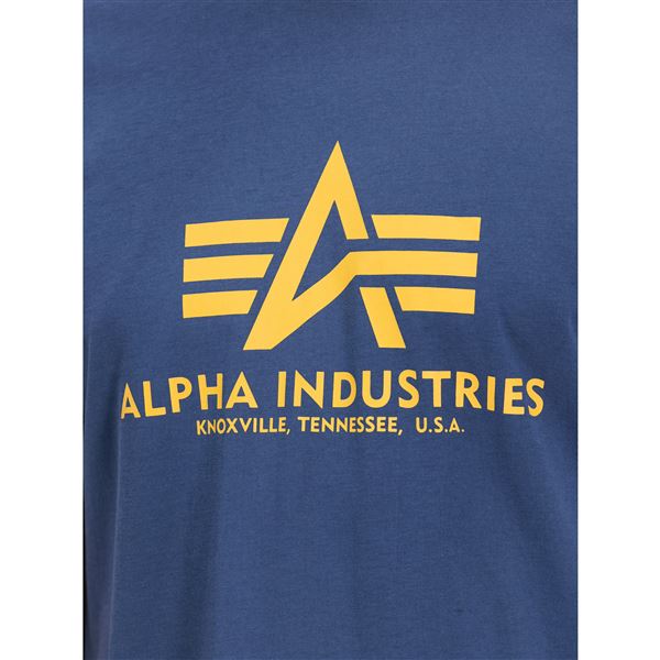 Alpha Industries Tričko Basic new navy, XL