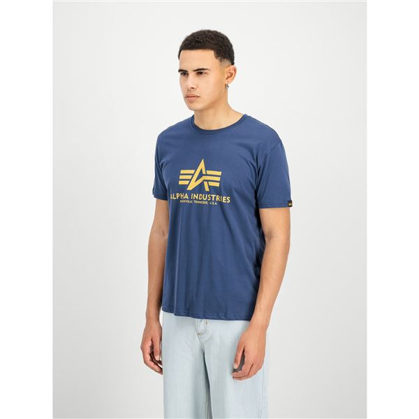 Alpha Industries Tričko Basic new navy, XL