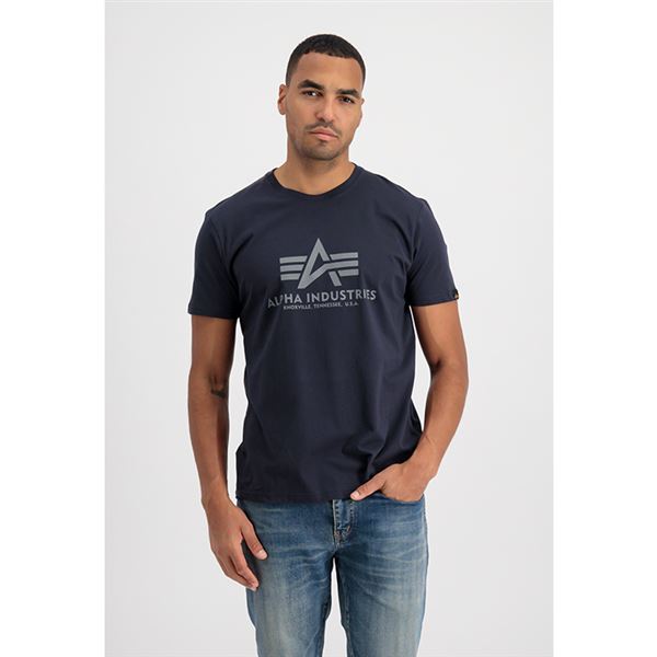 Alpha Industries Basic T-shirt rep. blue, M