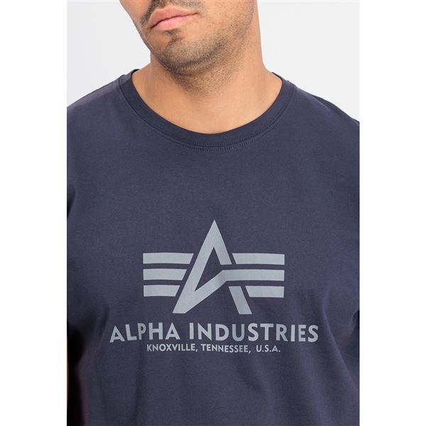 Alpha Industries Basic T-shirt rep. blue, M