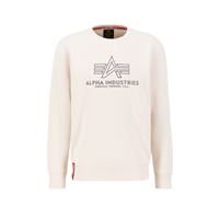 Alpha Industries Mikina Basic krémová, S Alpha Industries Mikina Basic krémová, S