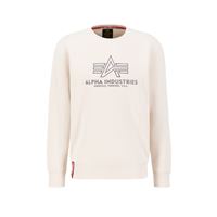Alpha Industries Basic Sweater jet stream white, M