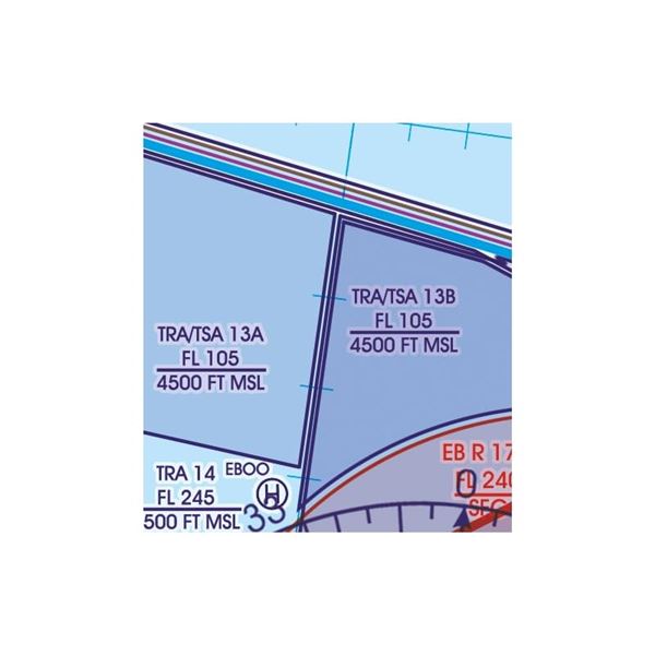 Belgium-Luxembourg VFR ICAO Chart 2025