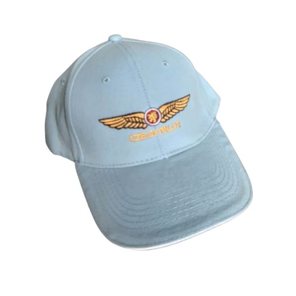 CZECH PILOT Cap light blue