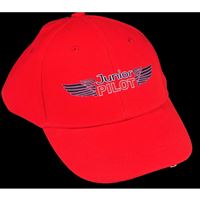 Child Cap „JUNIOR PILOT“ red