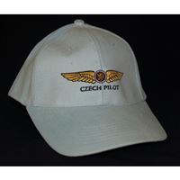 Czech Pilot kšiltovka, světle modrá