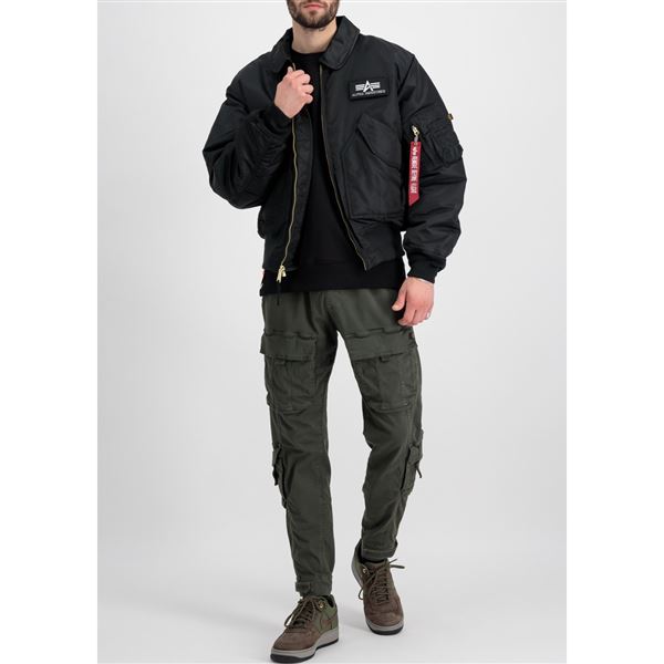 Alpha Industries Jacket CWU 45 black, XL