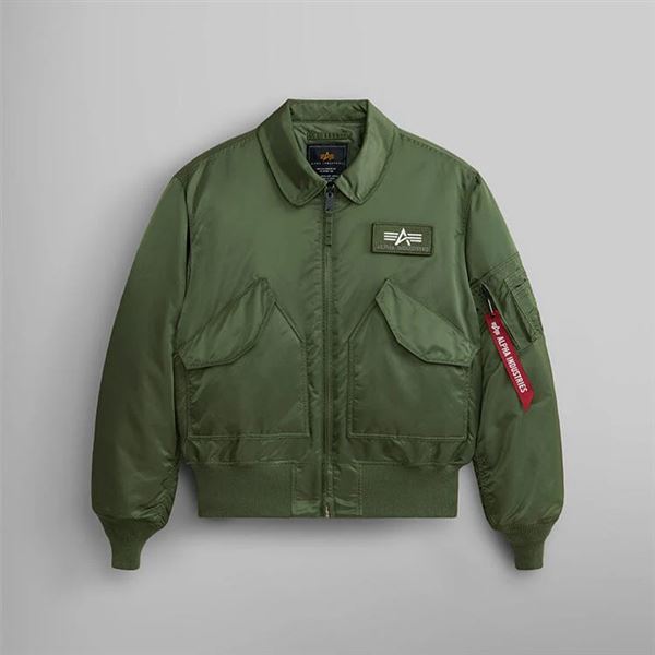 Alpha Industries Jacket CWU 45 sage-green, L