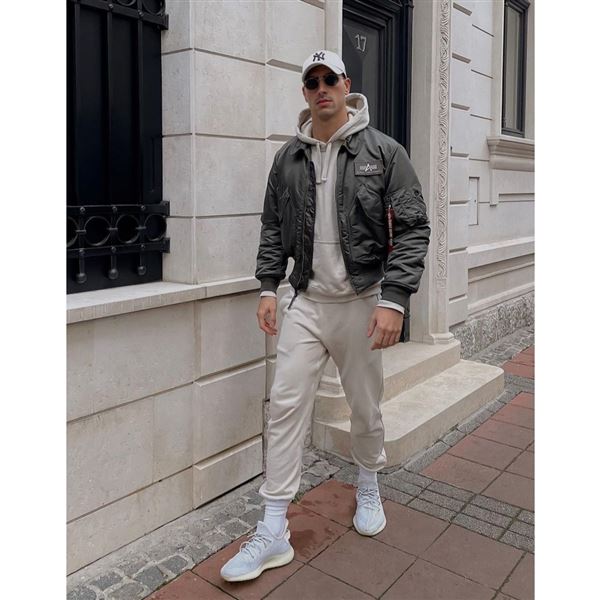 Alpha Industries Jacket CWU 45 rep.grey, M