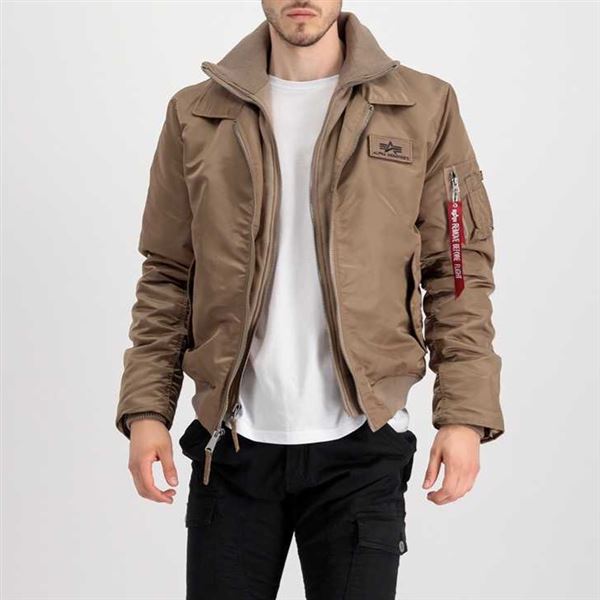 Alpha Industries Jacket CWU Jet Blast taupe, L