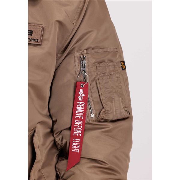 Alpha Industries Jacket CWU Jet Blast taupe, L