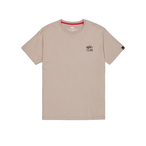 Alpha Industries Tričko Camo Backprint, písková XXL