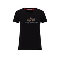 Alpha Industries Women T-shirt Crystal black, M